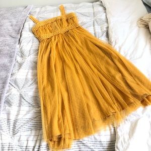 Lulus Forever Love Swiss Dot Sleeveless Dress